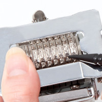 齐心COMIX 耐用精钢自动号码机 B3906 单个装