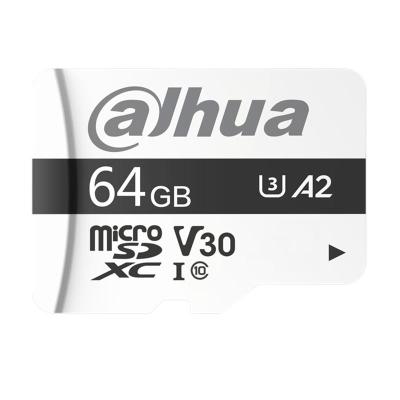 大华(dahua)64G TF(MicroSD)存储卡 U3 C10 A2 V30 F100系列 手机监控相机内存卡