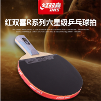 攀能 红双喜 R6002横拍 DHS/红双喜乒乓球拍六星专业级乒乓球拍成品拍单拍 单个价