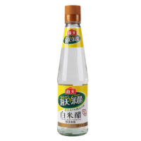 海天白米醋450ml*4瓶 白醋米醋炒菜凉拌调料