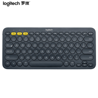 罗技(NEW TOUCH) K380键盘 无线蓝牙键盘 办公键盘 女性 便携 超薄键盘 笔记本键盘 深灰色