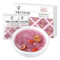 柒小耳冻干银耳羹冲泡即食紫薯红枣银耳羹