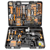 科麦斯 五金工具套装 家用木工电工工具箱