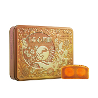 美心 双黄白莲蓉港式月饼740g 4枚 (盒)