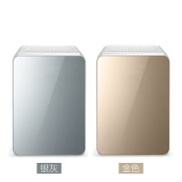 先科(SAST)10L车载冰箱车家两用单门式制冷小型家用宿舍冷藏迷你小冰箱 金色 玻璃 门