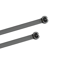 双箭尼龙嵌片扎带200mm 100根/包 1包