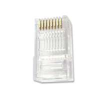 超五类水晶头RJ45/8P8C/FU(20盒起订)