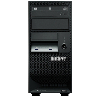 联想(Lenovo)TS250 塔式服务器XeonE3-1225V6/4GB/1TBSATA/250W黄金单电源 单台