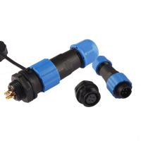 N17055 防水连接器 航空插头插座 公母工业插头 工业插座 工业连接器 SP17九芯(后螺母款)