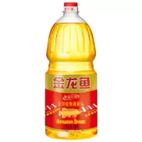 金龙鱼 食用油 黄金比例食用调和油 1.8升