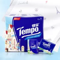 得宝(Tempo)T0153 得宝迷你纸巾 印花纸手帕(30包×12包×7片)/箱 整箱装