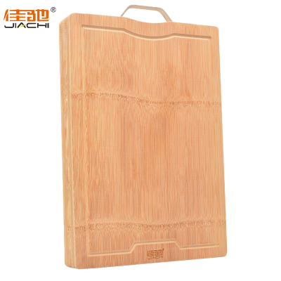 佳驰 整竹砧板 3公分加厚剁骨板 切菜板 竹案板(45*32*3cm)JC-ZH45
