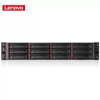 联想(Lenovo)SR550 2U机架服务器 定制(至强铜牌3204*1 1*16G 1*2TB SATA R530-8i)