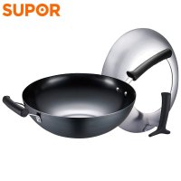 苏泊尔精铁真不锈健康加厚铁锅FC30T1