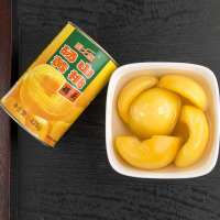 晋唐办公室零食糖水黄桃罐头新鲜水果罐头12罐*425克砀山特产梨之缘