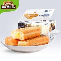 三只松鼠_足迹面包750g/整箱