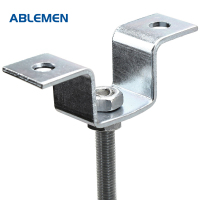 ABLEMEN 网格桥架丝杆吊挂座 吊挂配件 几型吊挂丝杆(含膨胀螺丝) M10x3000mm