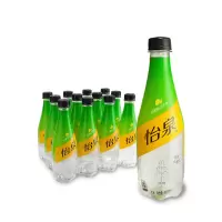 怡泉 Schweppes 无糖零卡 柠檬味 苏打水 汽水饮料 400ml*12瓶 整箱装