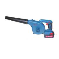 军根 DCQF28(B型) 18V 充电式吹风机 gk