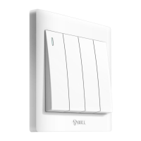 公牛 BULL GN-G32K411 四位单极带荧光开关 86型白色暗装 四开单控(包装数量 1个)