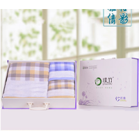 璞竹(puzoo) PZX-333 雅阁倩影 毛巾浴巾三件套盒装