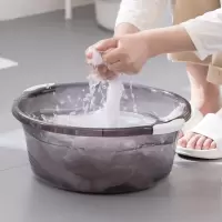 茶花洗脸盆 塑料盆子38cm 03431K颜色随机