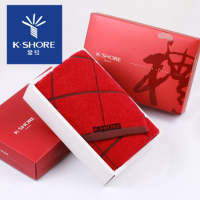 金号毛巾 炫舞 一条装礼盒装 纯棉 毛巾