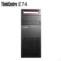 联想(ThinkCentre) E74 OFCD 商用台式电脑(G3900/4G/500G/集显)23英寸显示器 商务办公学习个人家用企业采购台式机