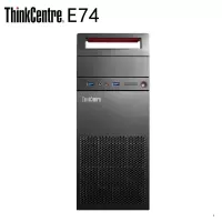联想(ThinkCentre) E74 OFCD 商用台式电脑(G3900/4G/500G/集显)23.8英寸显示器 商务办公学习个人家用企业采购台式机