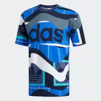 阿迪达斯adidas 三叶草 男装运动短袖T恤 FM1554