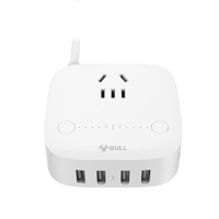 公牛 BULL GN-U201N 防过充USB接线板(新国标)GN-U201N 1.5米(包装数量 1个)