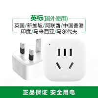 公牛 BULL GN-901E 英转国(新国标) 英标转换器(新国标) GN-901E 英转国(包装数量 1个)