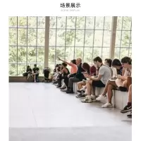 卫氏 商业地胶医院活动室商场机场高铁站地板防水PVC地胶大理石纹DA200【40平米】