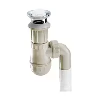 莱尔诗丹(Larsd)LD304洗脸盆下水器 防臭 全铜 翻板 洗手盆去水器 下水管