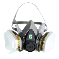 防毒面具防尘面罩化工防毒 6200+6006甲醛综合气体防毒套装