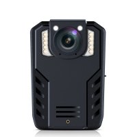 普法眼DSJ-PF5现场执法记录仪3400万相素高清红外夜视 WIFI可连接手机摄像影机 配吸盘支架 黑色 64G