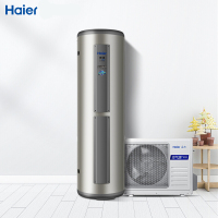 海尔(Haier)空气能热水器家用 200升  中央空气源热泵 电辅速热 南北 天沐+系列超一级能效 200升