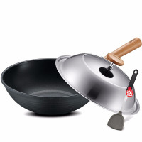 苏泊尔(SUPOR)匠铸不粘无油烟系列炒锅 燃气电磁炉两用