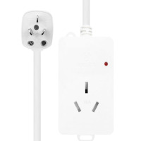 公牛GN-103D 16A插座 1孔位无控空调插座 多功能插座 1.8米 单个装(QH)