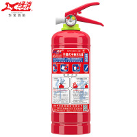 绿消1公斤干粉灭火器新国标标车载灭火器家庭用商用消防灭火器1kg消防器材MFZ/ABC1汽车年检灭火器