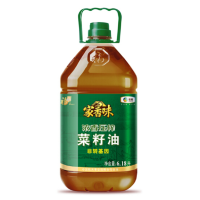 福临门 非转基因 家香味浓香压榨菜籽油6.18L 食用油 中粮出品
