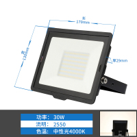 SHWIL定制 LED投光灯 30W BVP150