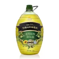 金龙鱼 食用植物调和油非转基因添加25%特级初榨橄榄油食用油5L/桶