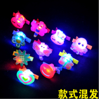 儿童发夹地摊礼物发光发夹发光发饰卡通发夹led发光发夹发光玩