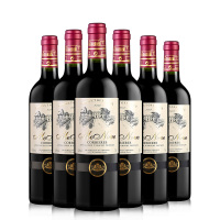 法国原瓶进口红酒AOP级梦诺凯瑞干红葡萄酒750ml*6支