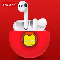 ESCASE 华为FreeBuds3耳机保护套 huawei3代无线蓝牙硅胶软壳 个性创意卡通动漫可爱 Q版钢铁侠