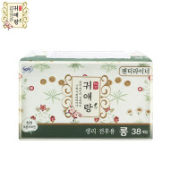 韩国进口 LG 贵艾朗(贵爱娘)护垫 —17.5cm(加长)38片/包
