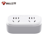 公牛插座 GN-903 一转二插座 2位无线转换插座