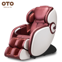 OTO按摩椅家用新款全身自动小型多功能电动模拟太空舱沙发ES05 红色
