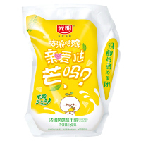 光明咕浓咕浓180g轻巧包芒果芝士酸牛奶180g*16 (共16包) 酸奶